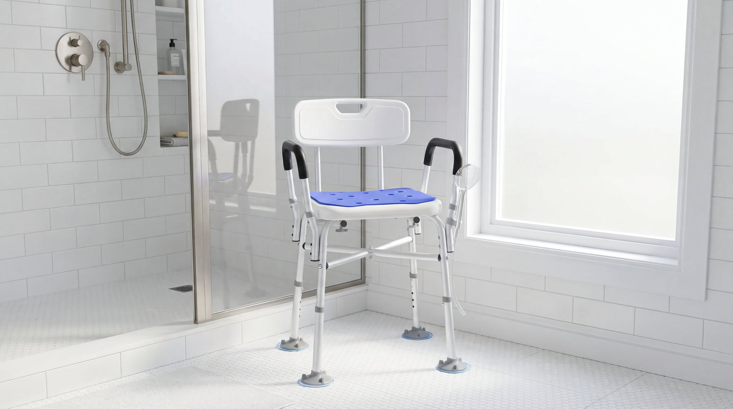 Adjustable Shower Chair with Backrest & Arms: The Ultimate Guide to Safe & Comfortable Bathing