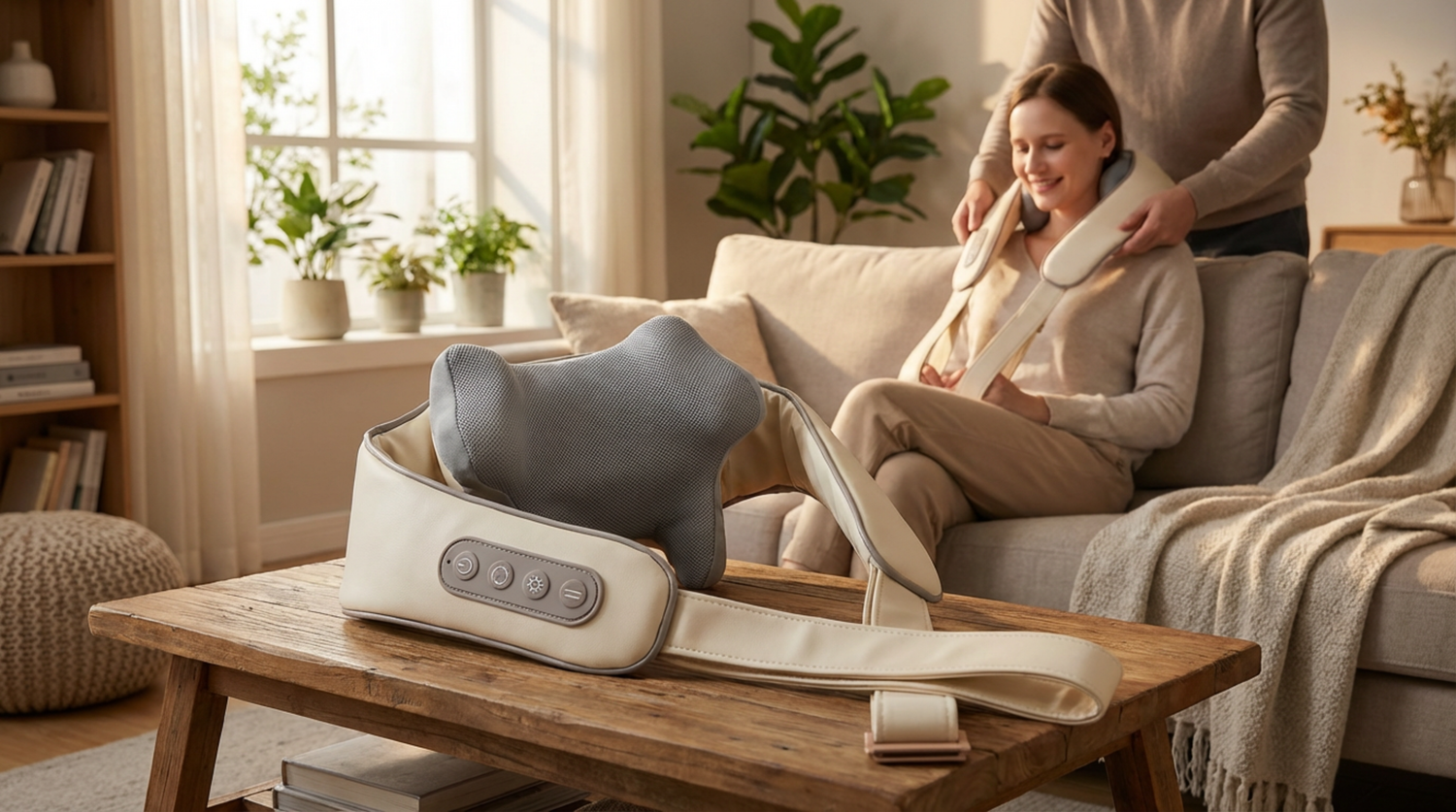 Why a Heated Shiatsu Neck Massager Is Your Best Investment for Pain-Free Living