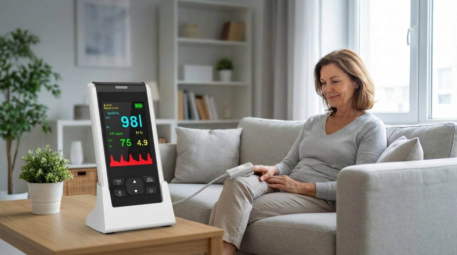How Handheld Oximeters Make at-Home Health Checks Easier