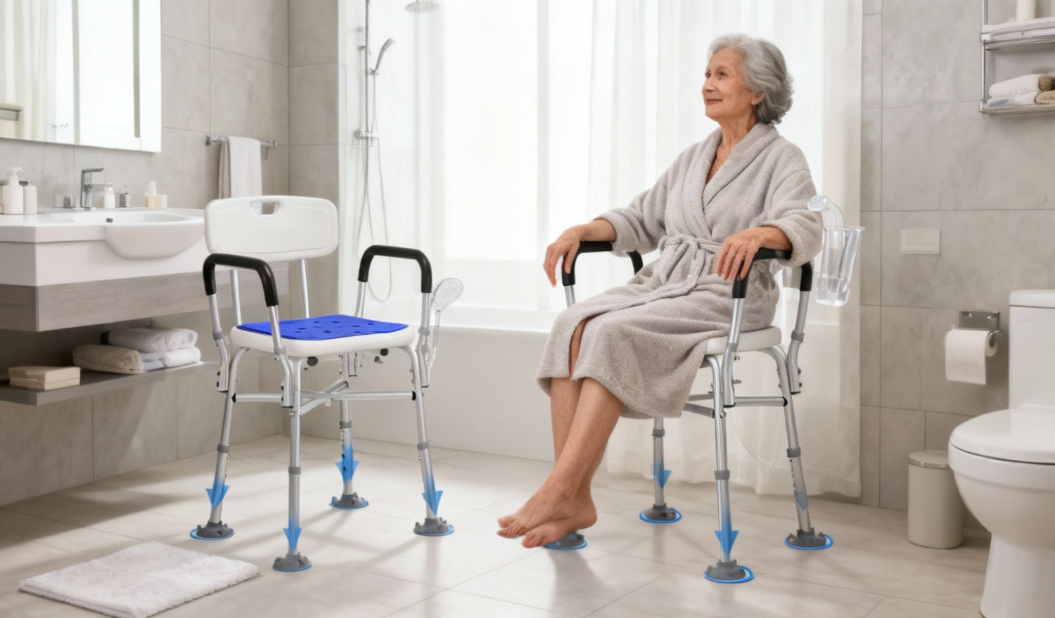Why Shower Chairs Matter for Safe & Independent Bathing