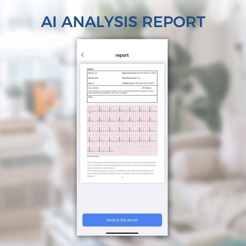 Mediwares Smart Blood Pressure Monitor with ECG
