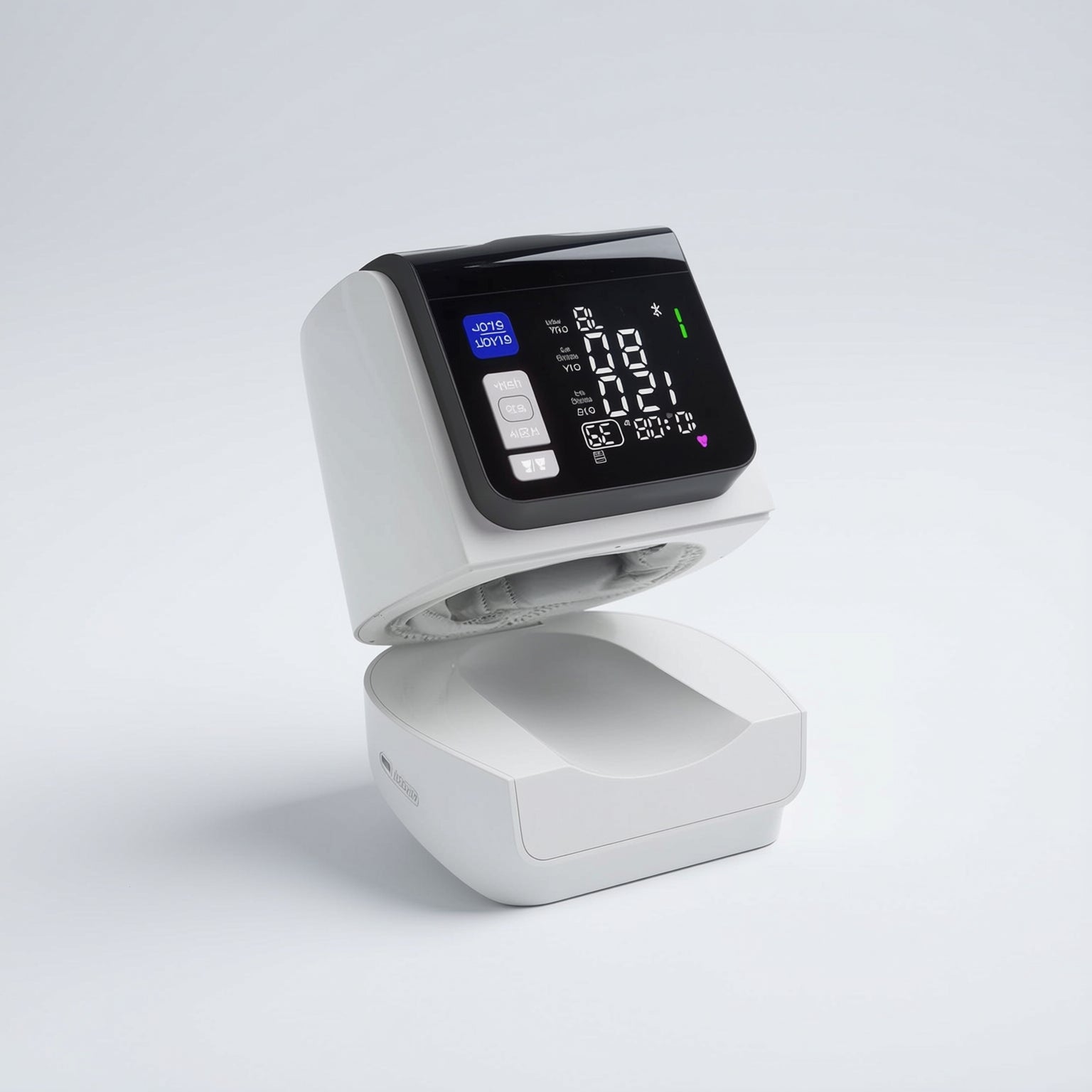 Mediwares Automatic Bandless Upper Arm BP Monitor – Smart Large LED Display, Accurate Readings at Home, Bluetooth App Tracking