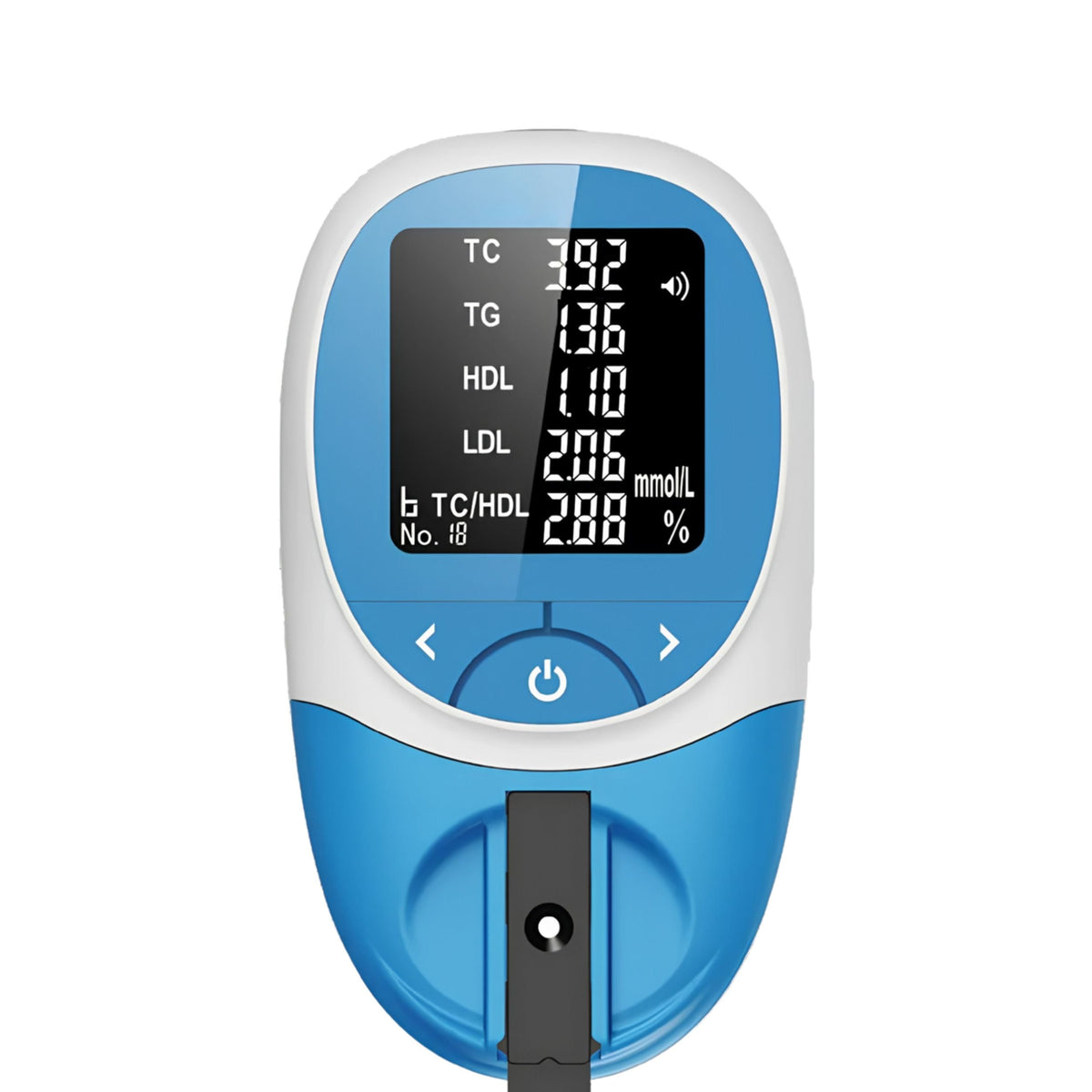 5-in-1 Cholesterol Test Machine | Lipid Profile Monitor Kit – TC HDL LDL, TC/HDL Triglycerides | Mediwares