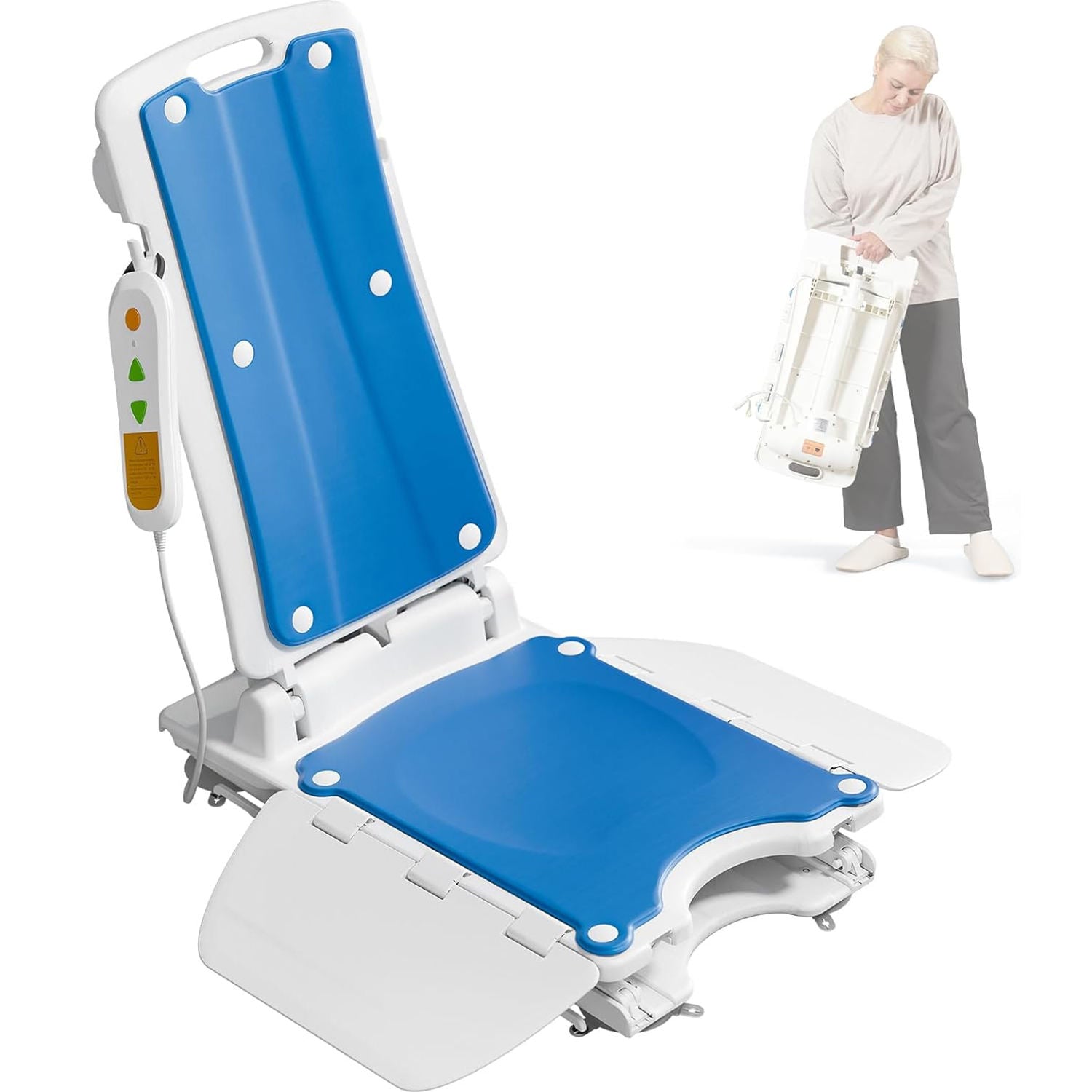Mediwares Anti Slip Electric Bath Lift & Floor Lift Chair