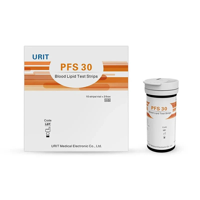 Cholesterol Test Strips (20 Strips) for 4-in-1 Lipid Profile Monitor (TC, HDL, LDL, Triglycerides) | Mediwares