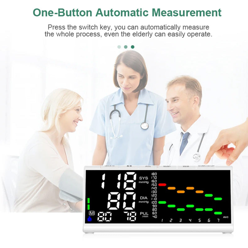 Mediwares Precision Pro Automatic Digital Blood Pressure Monitor with Cuff