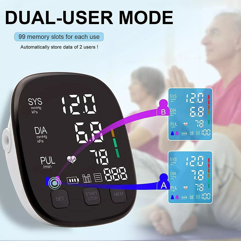 Mediwares Advanced Upper Arm Blood Pressure With Cuff