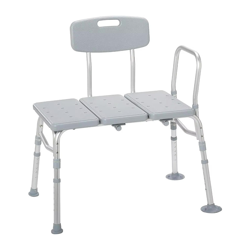 MediWares Height Adjustable Shower Transfer Bench
