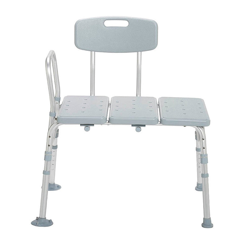 MediWares Height Adjustable Shower Transfer Bench