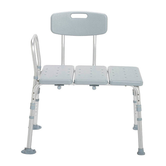 MediWares Height Adjustable Shower Transfer Bench