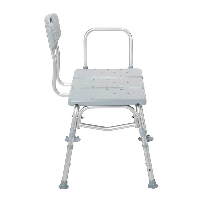 MediWares Height Adjustable Shower Transfer Bench