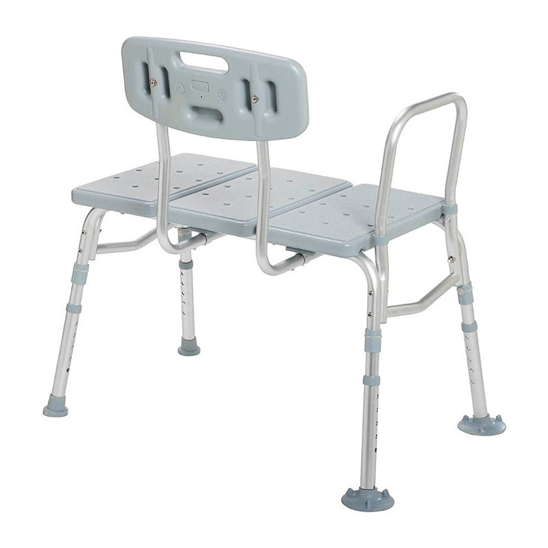 MediWares Height Adjustable Shower Transfer Bench