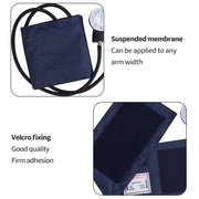 MediWares Aneroid Sphygmomanometer - Manual Blood Pressure kit with Adult Cuff, Stethoscope, Portable Leather Case