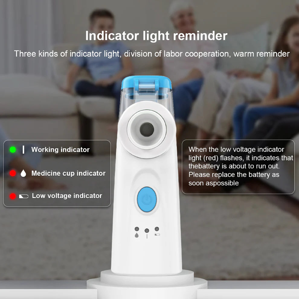 Mediwares Nebulizer indication light reminder