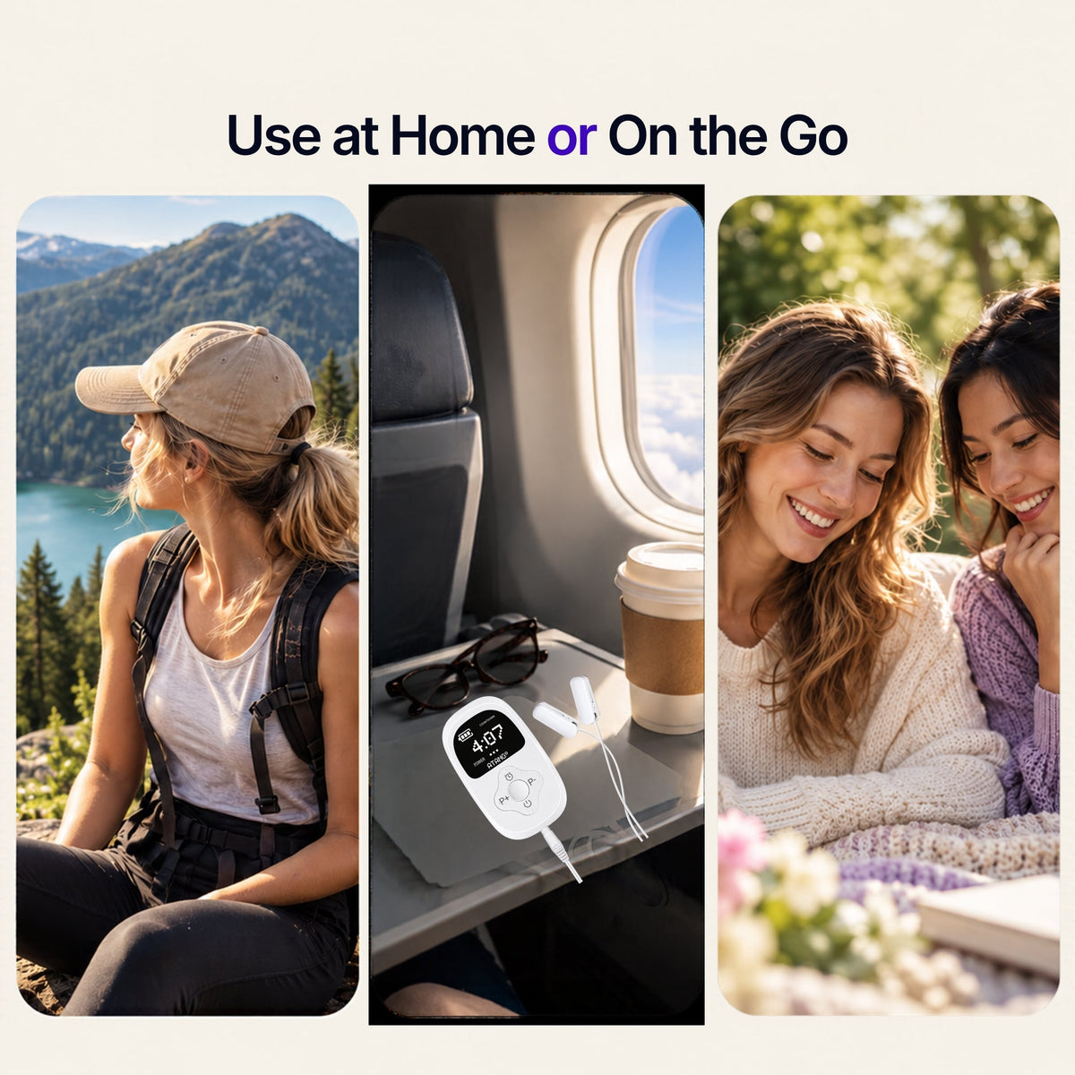 Mediwares CES Vagus Nerve Stimulation device - Promote Relaxation, Deep sleep, Reduce Anxiety and Depression