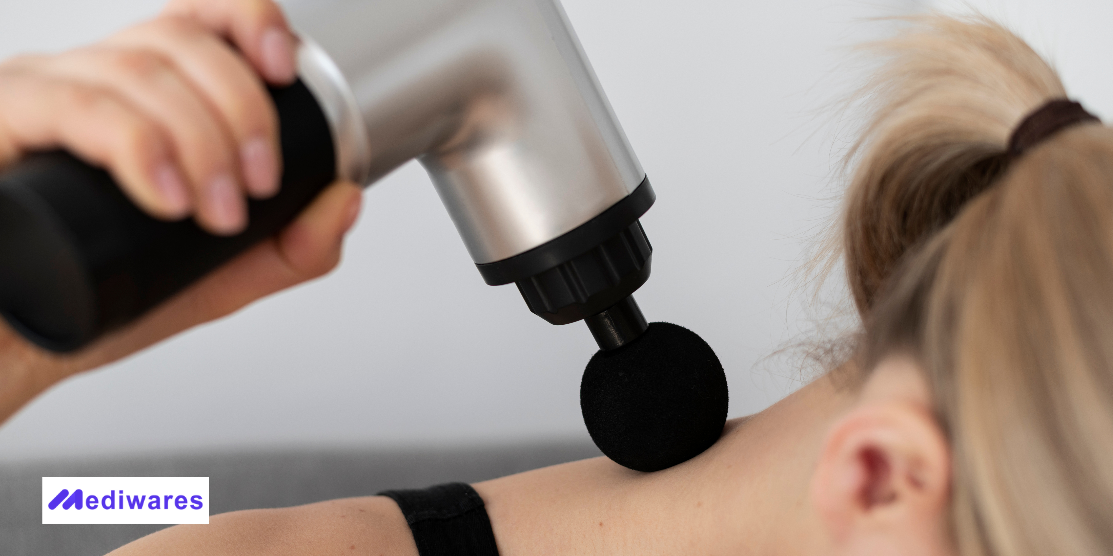 mediwares handheld massage gun