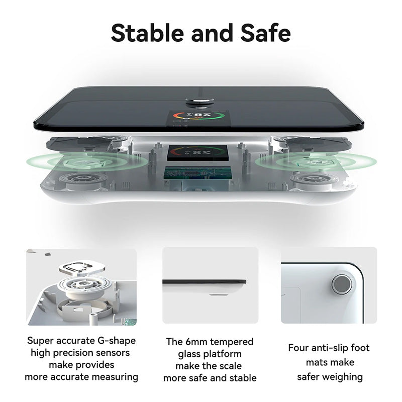Mediwares Smart Scale with Body Weight and Fat Percentage