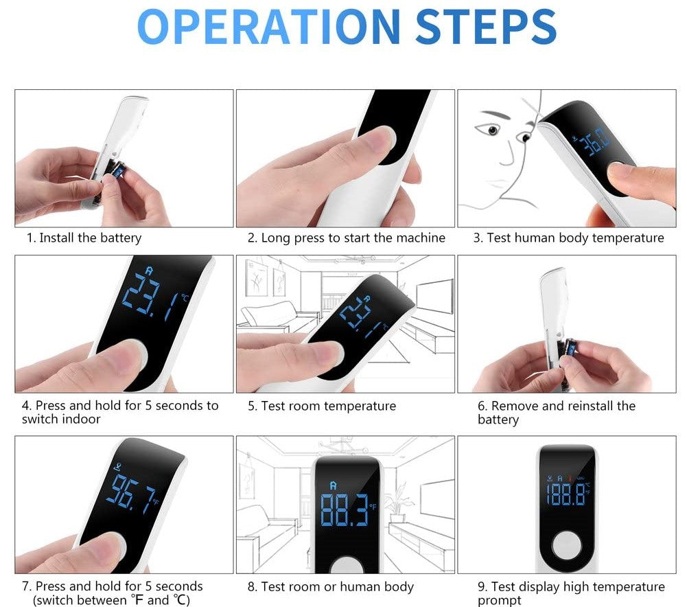 how to use smart thermometer