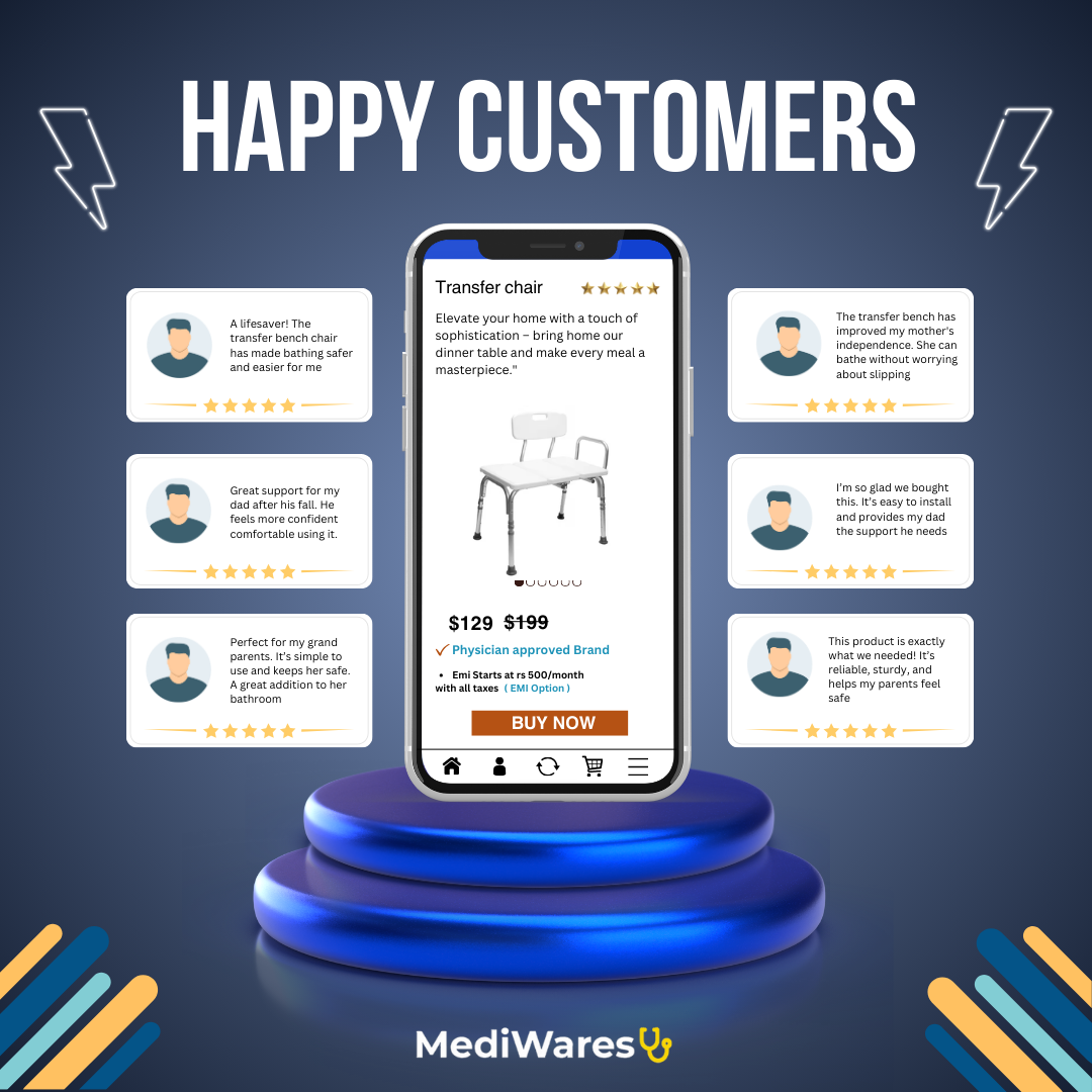 hppy customer reviews mediwares transfer chair