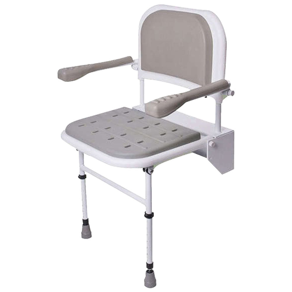 fixed shower chair