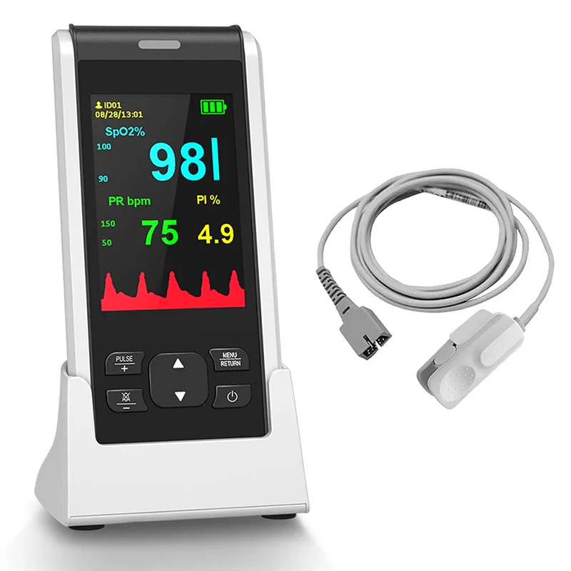 Load video: MediWares Handheld Pulse Oximeter