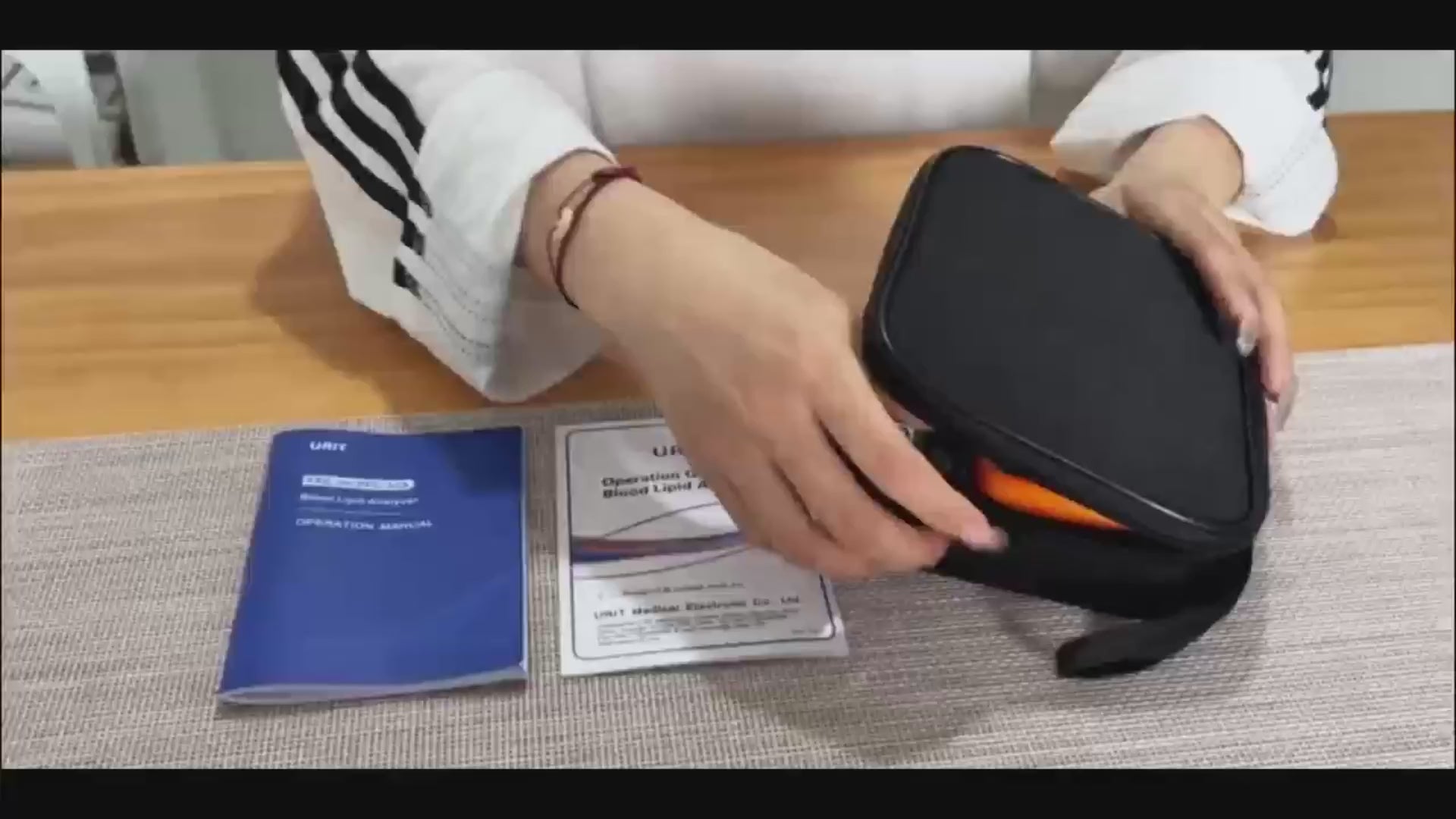 Load video: 4-in-1 Cholesterol Test Machine | Lipid Profile Monitor Kit – TC HDL LDL Triglycerides | Mediwares