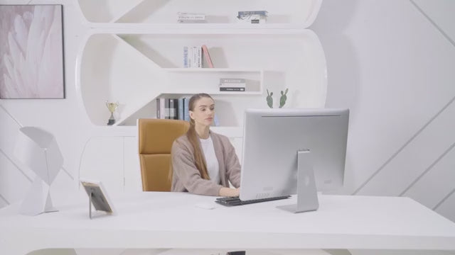 Load video: Mediwares Extended Handle Deep Tissue Massage Gun for Back, Neck &amp; Shoulders